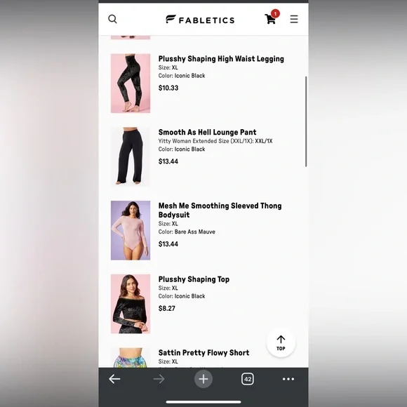 Yitty Plusshy Shaping Top - Picture 3 of 4